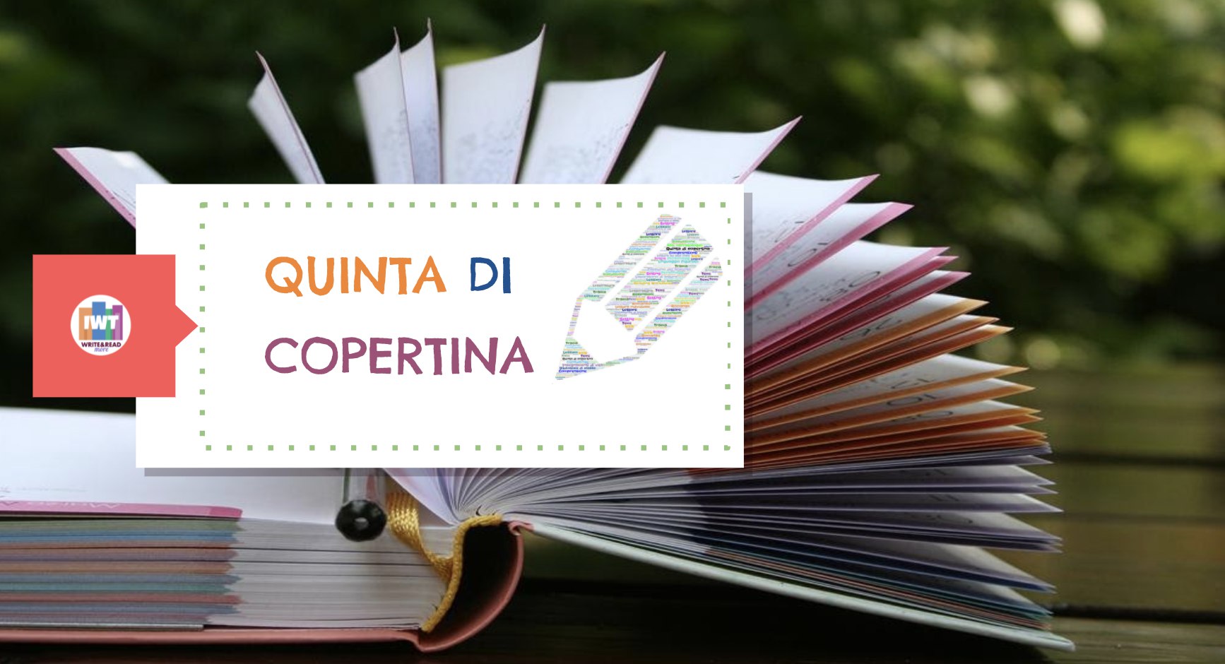 Quinta di copertina: un modello per il taccuino del docente